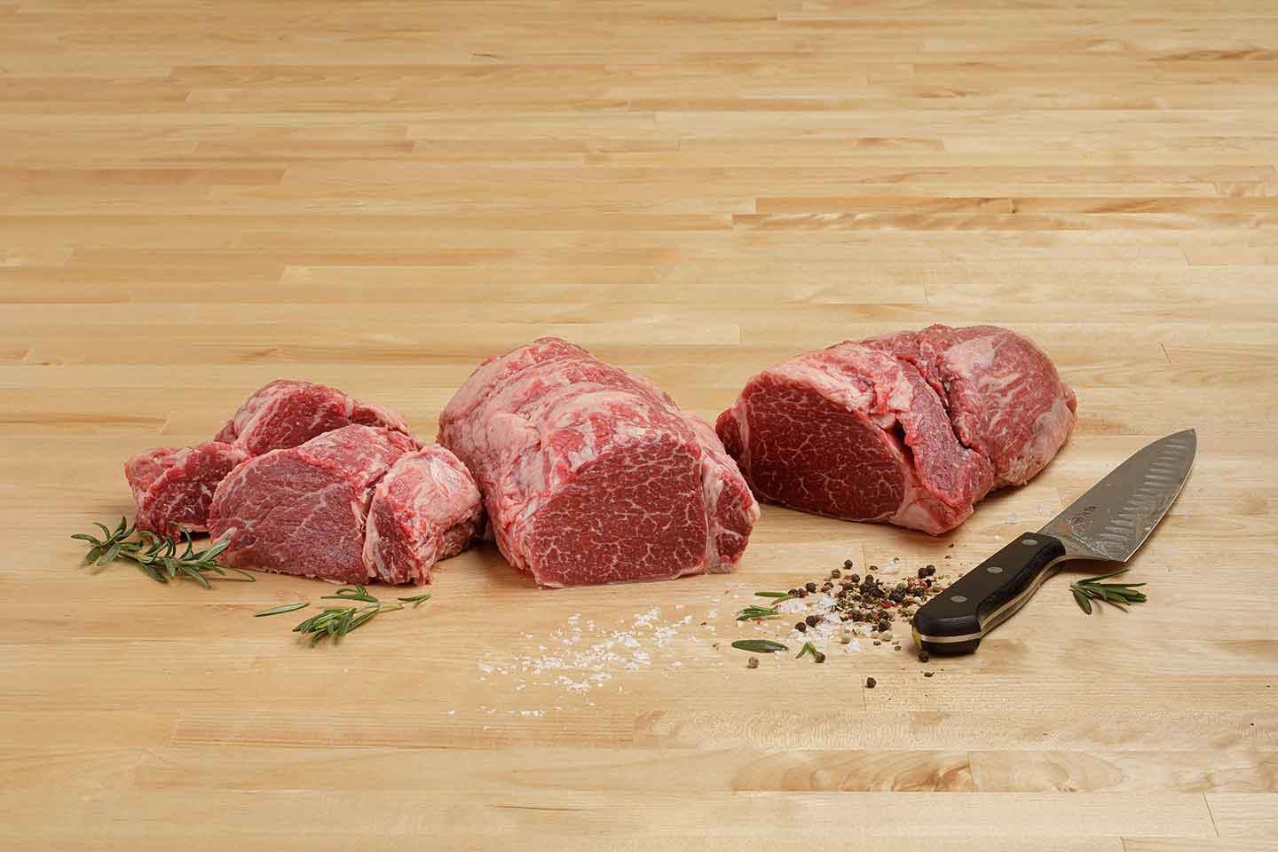 Natural Prime Whole Tenderloin Raw Cut