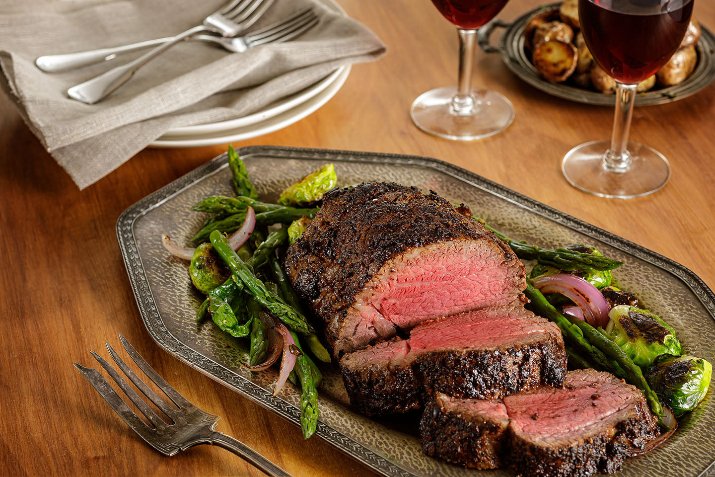 Natural Prime Whole Tenderloin Cooked