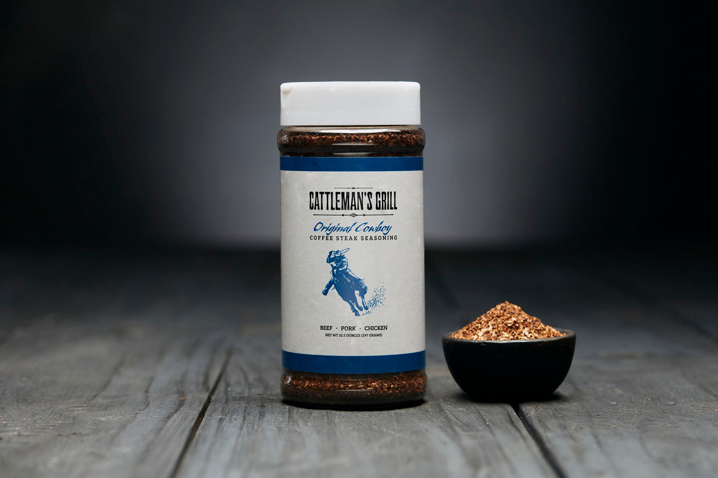 Cattleman's Grill Original Cowboy Coffee Steak Rub Seasoning