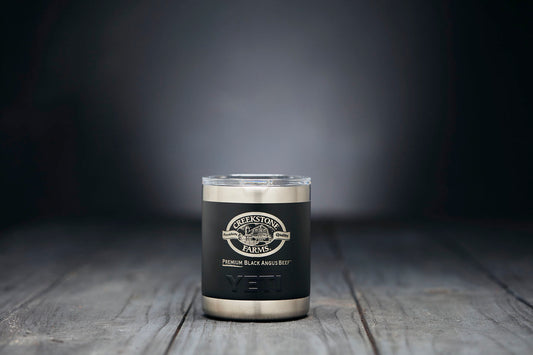 Yeti Black 10oz Front