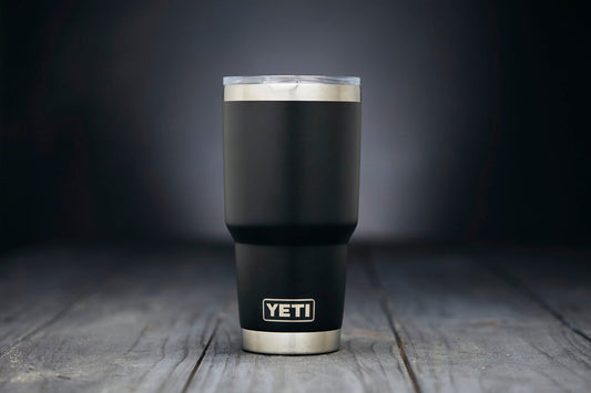 Yeti Black 30oz Back