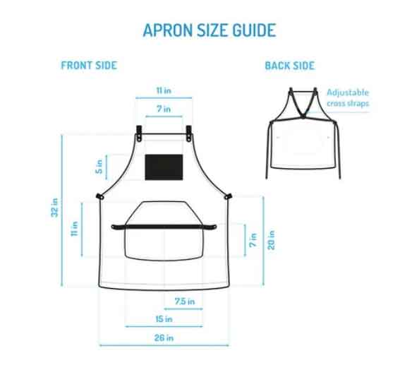 Apron Sizing Guide