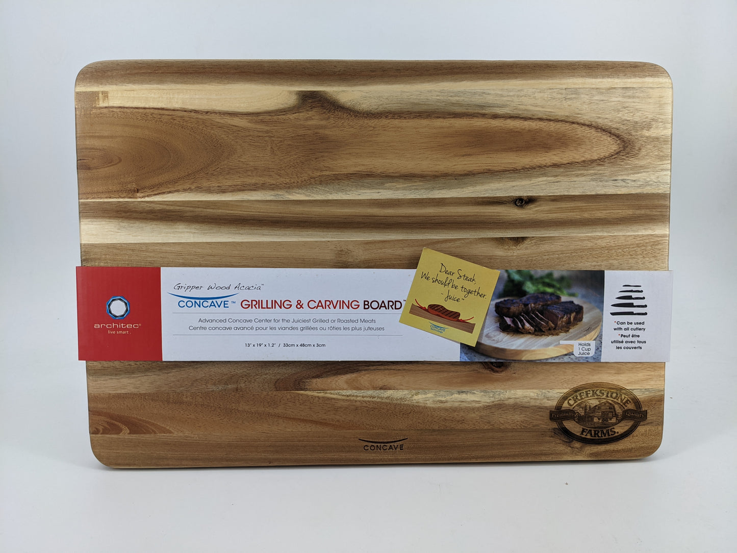 Concave Cutting Board