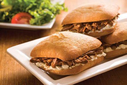 Slow-Cooked French Dip