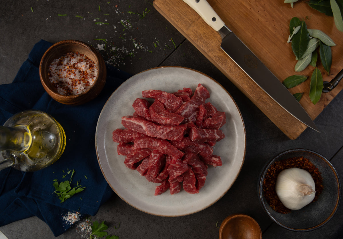 Premium Black Angus Beef Slices
