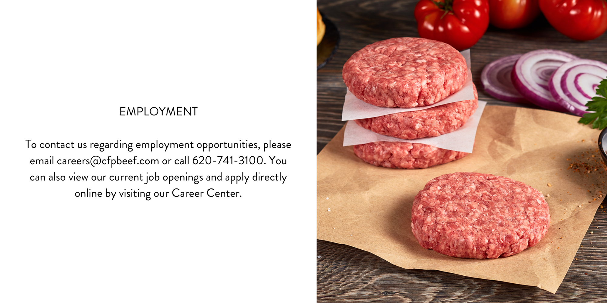 Employment - Raw Burgers