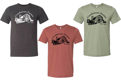 Creekstone Farms Heathered Short Sleeve T-Shirt