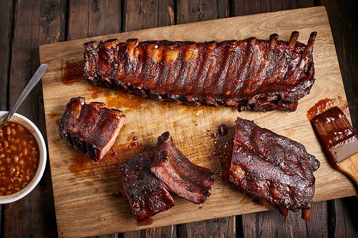 Creesktone Farms Back Ribs Cooked