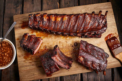 Creesktone Farms Back Ribs Cooked