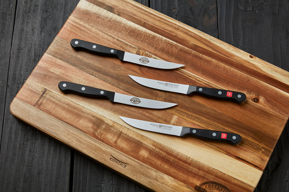 Wusthof & Calphalon Kitchen Steak Knives, 4 pcs - household items - by  owner - housewares sale - craigslist