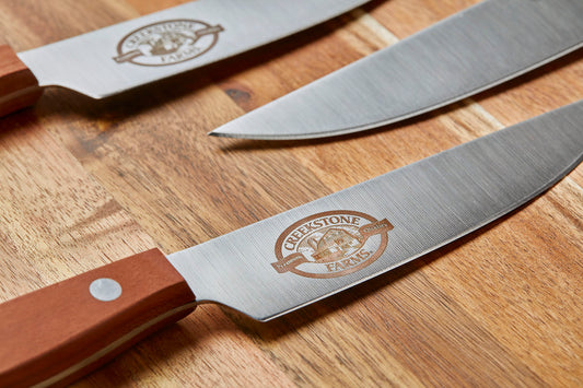 Creekstone Farms WÜSTHOF Plum 4 Piece Knife Set