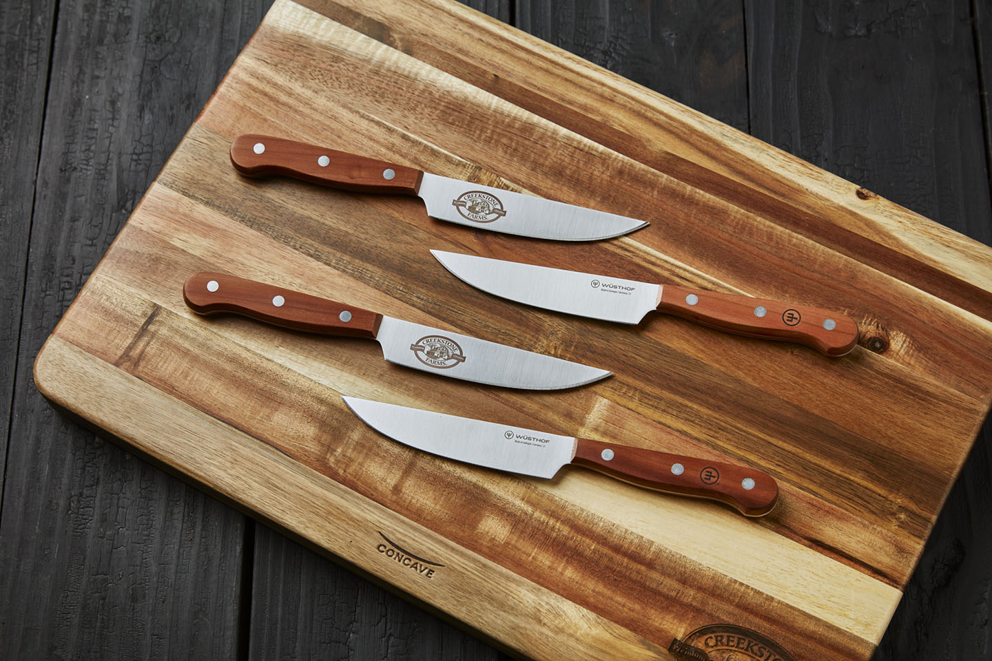 WÜSTHOF - The Three Piece Charcuterie Set offers plum wood handles and  includes a Serrated Utility Knife, Soft Cheese Knife, and Pâté Knife,  perfect for your weekend cheese board! #MyWusthof #MadeinSolingen