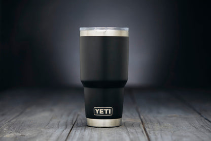 Yeti Black 30oz Back