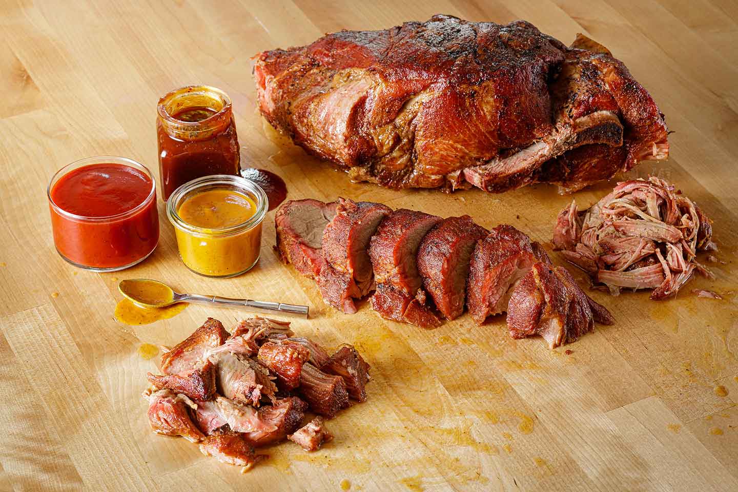Porkbutt Cooked