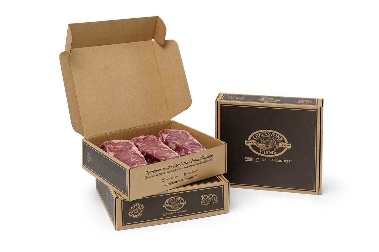 Shipping Strip Steaks