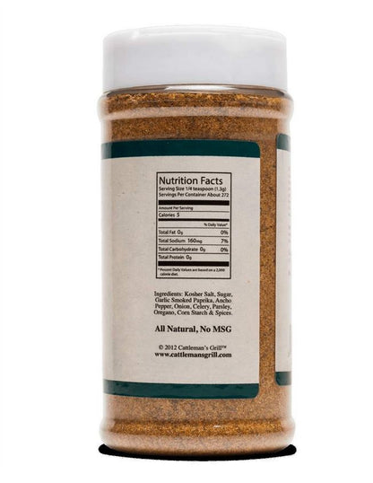 Steakhouse Seasoning Nutritional Information