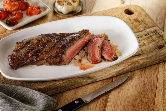 Strip Steak Cooked