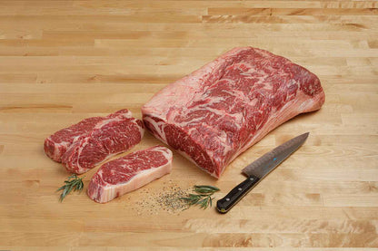 Whole Strip Loin Roast Raw Cut